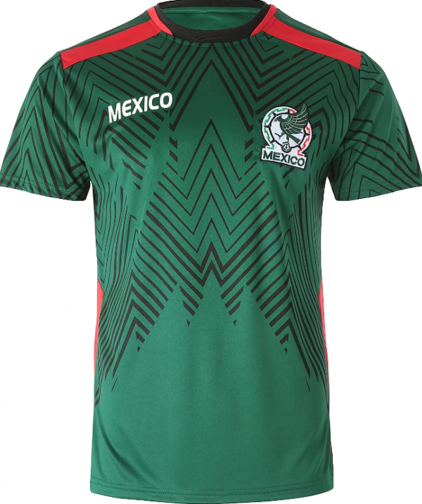 Baju futsal dengan aksen logo tim yang keren